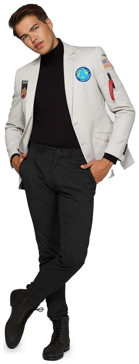 OppoSuits Deluxe Men's Blazers Outer Space - Astronaut - Space Grey