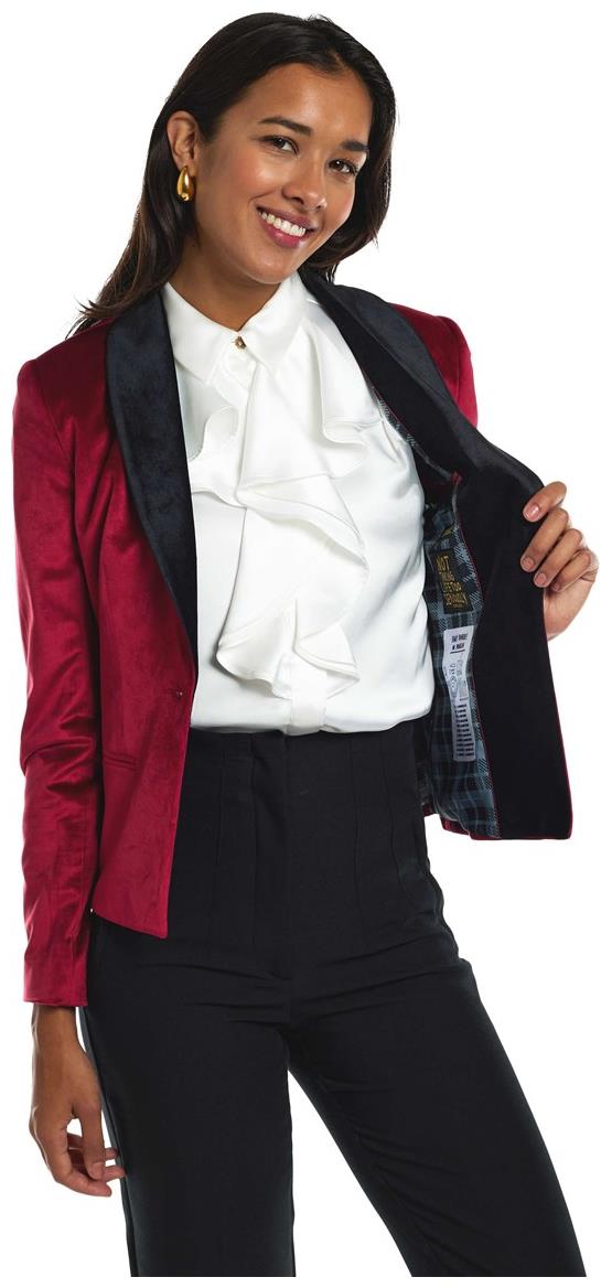 OppoSuits Deluxe Women's Blazers Womens Dinner Jacket - Burgundy