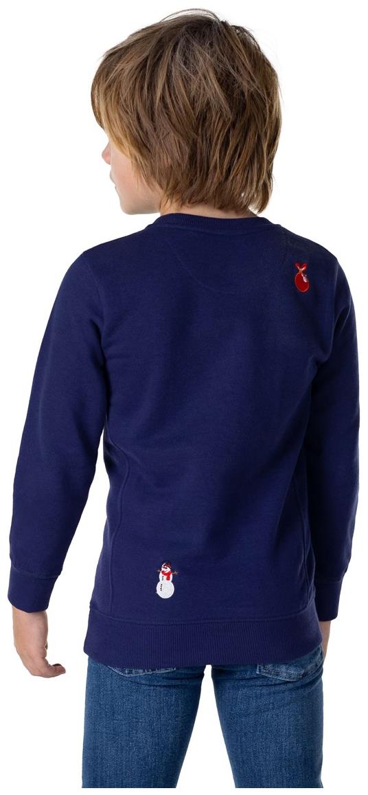 OppoSuits Deluxe Boys' Sweaters BOYS X-Mas Icons - Navy