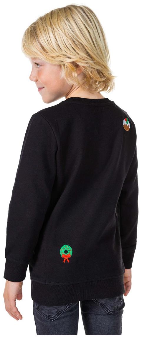 OppoSuits Deluxe Boys' Sweaters BOYS X-Mas Icons - Black