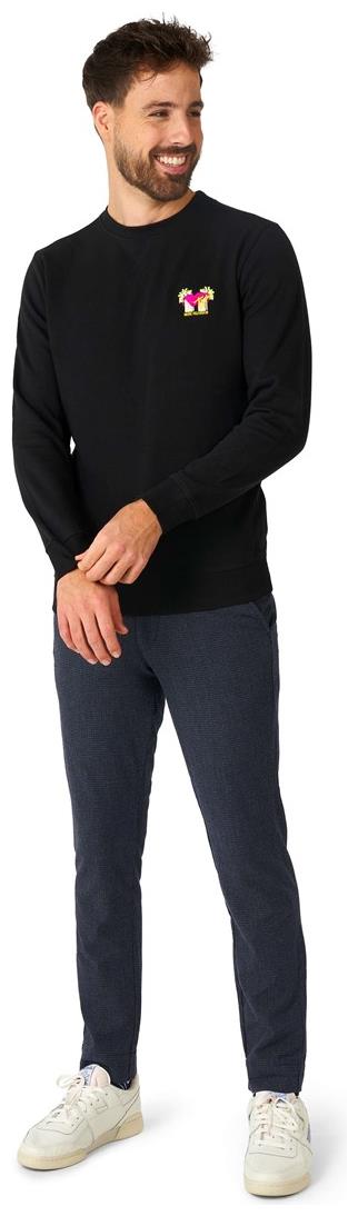 OppoSuits Deluxe Men's Sweaters MTVT Spring Break - Black