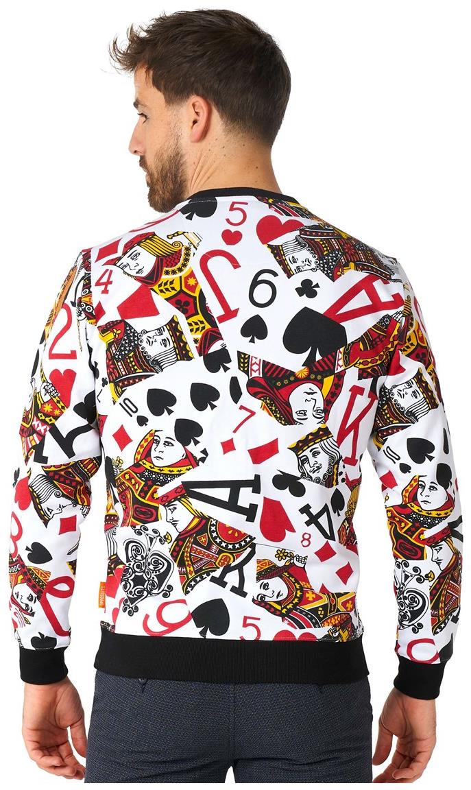 OppoSuits Men's Sweaters King of Clubs