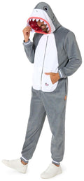 OppoSuits Adults' Onesies Shark Onesie