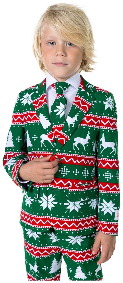 OppoSuits Boys' Suits BOYS Festivity Green