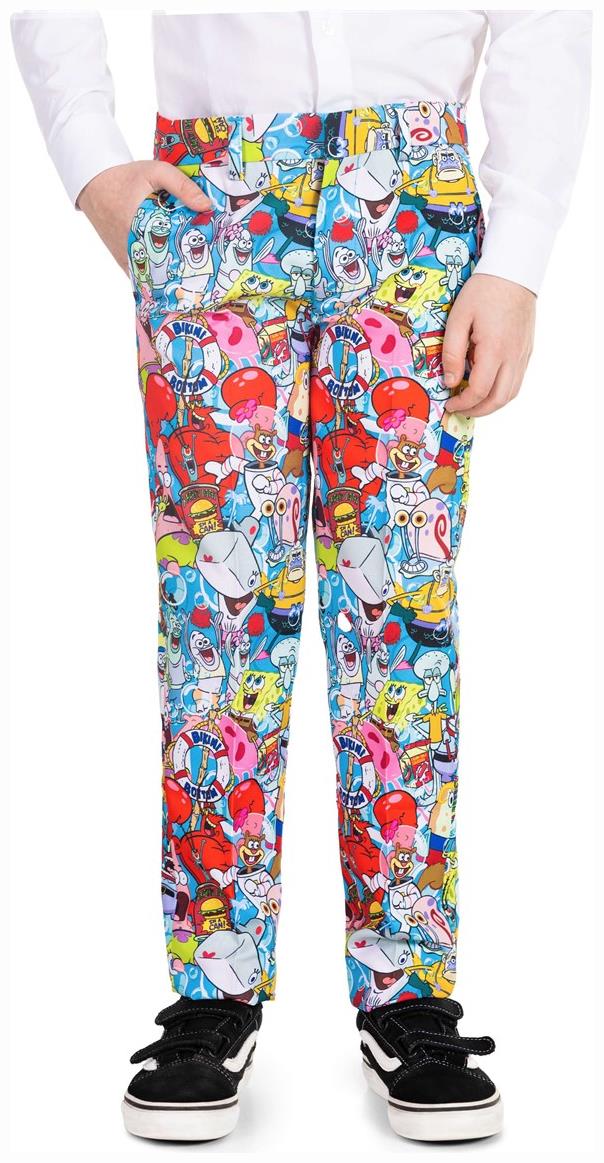 OppoSuits Boys' Suits BOYS SpongeBobT Frenzy