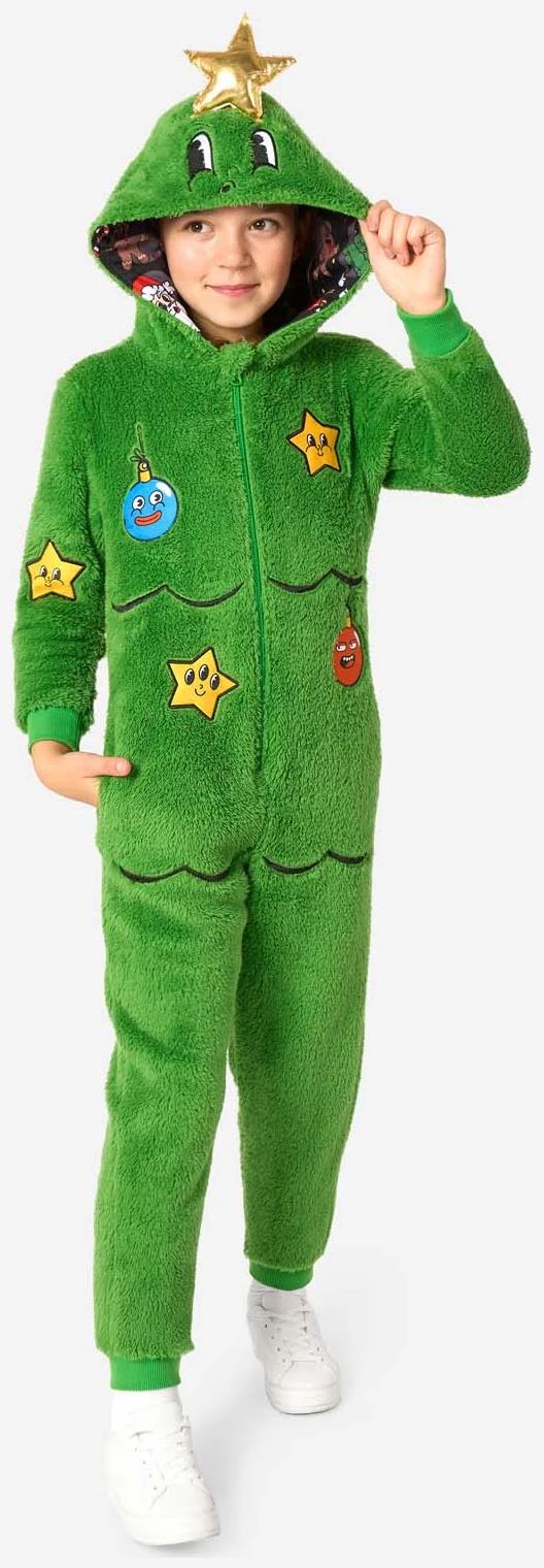 OppoSuits Kids' Onesies Merry Jinglejoy - Tree Onesie