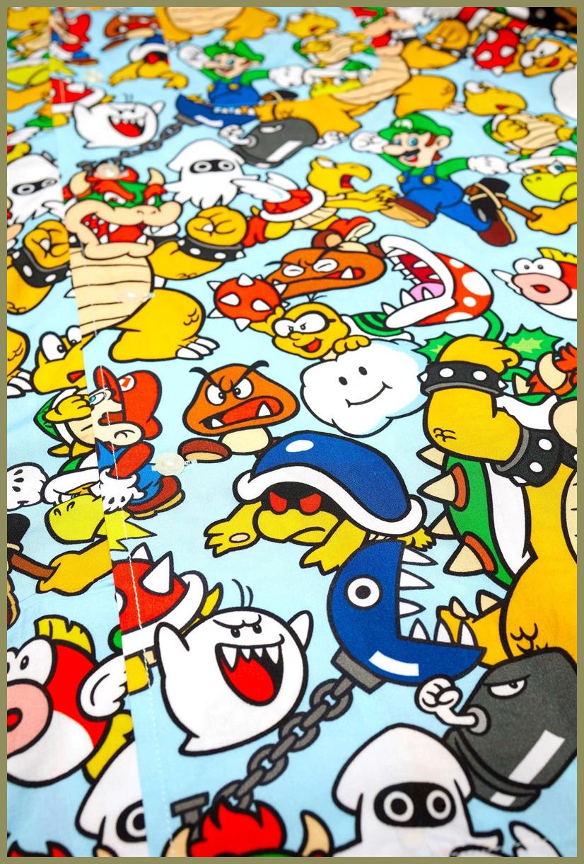 OppoSuits Men's Hawaiian Shirts Bowsers Kingdom