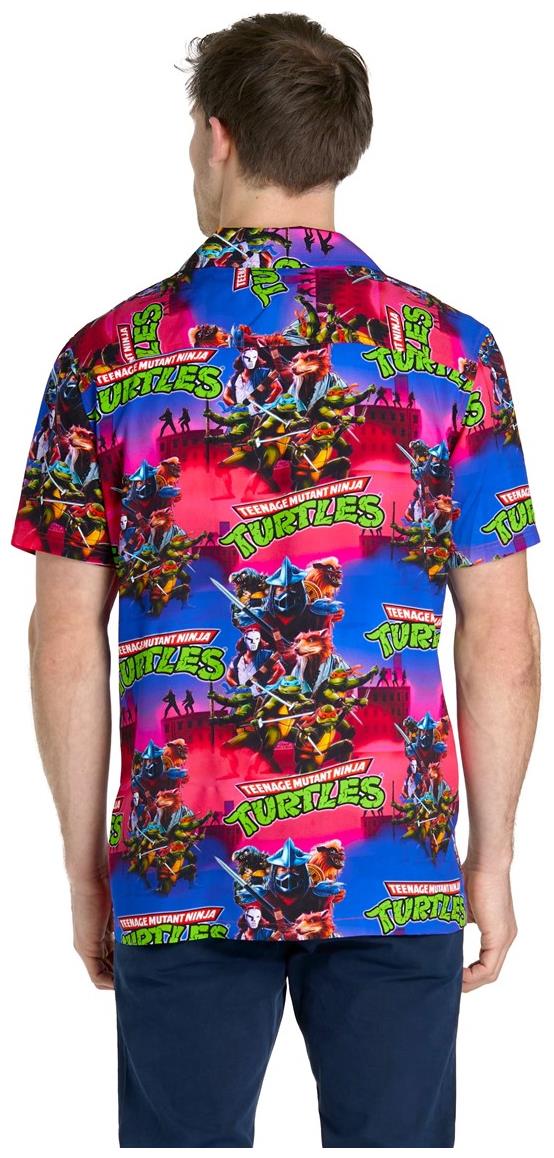 OppoSuits Men's Hawaiian Shirts TMNTT Dude!