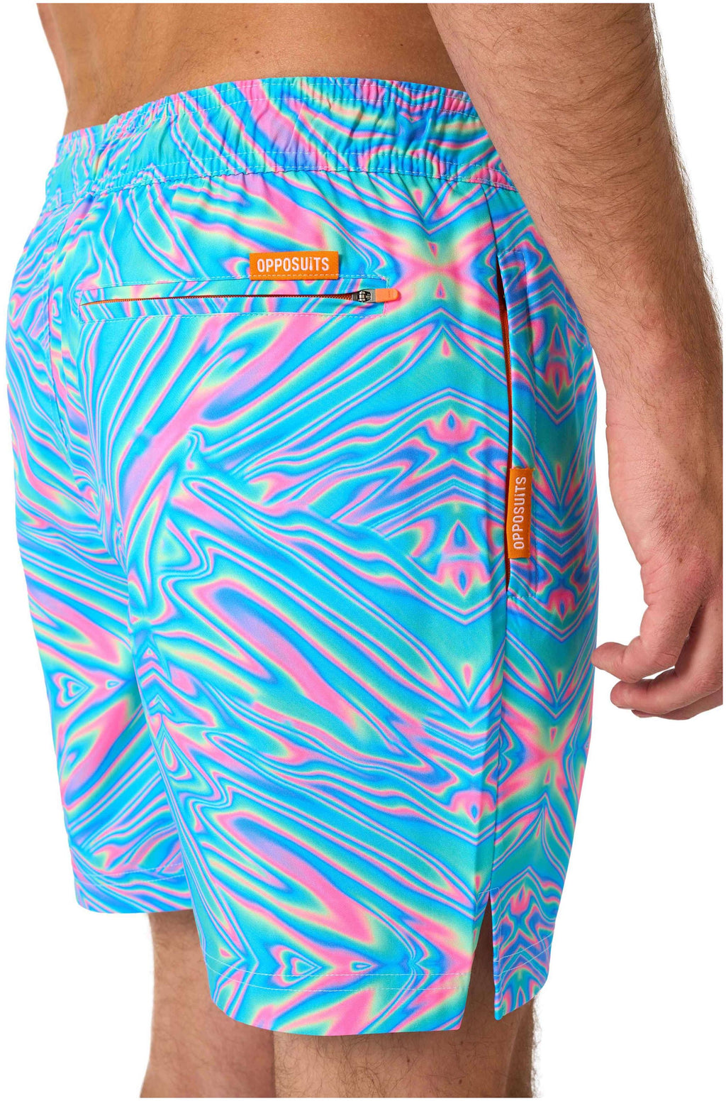 OppoSuits Men's Swim Shorts Mr. Tie Dye