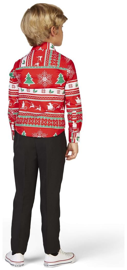 OppoSuits Boys' Shirts SHIRT LS Winter Wonderland