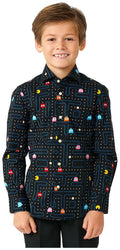 OppoSuits Boys' Shirts SHIRT LS PAC-MAN Boys
