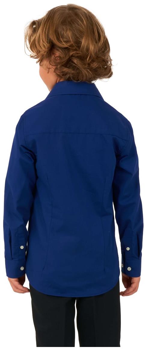 OppoSuits Boys' Shirts SHIRT LS Navy Royale boys