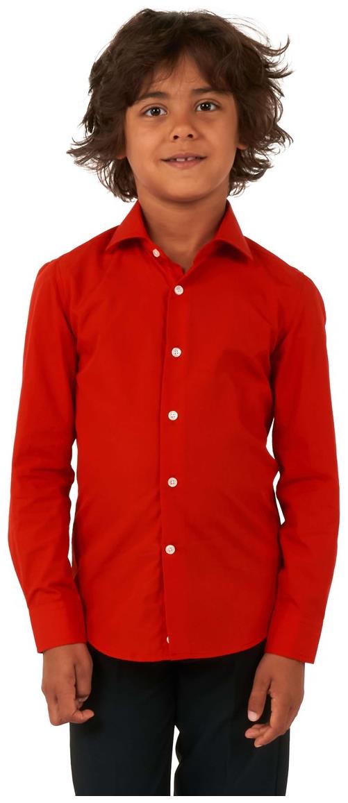 OppoSuits Boys' Shirts SHIRT LS Red Devil boys