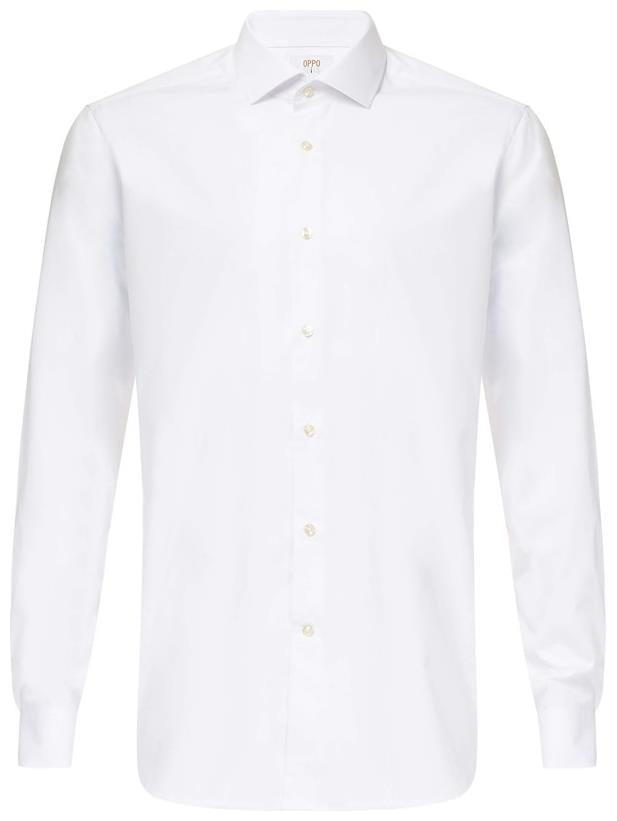 OppoSuits Men's Shirts SHIRT LS White Knight
