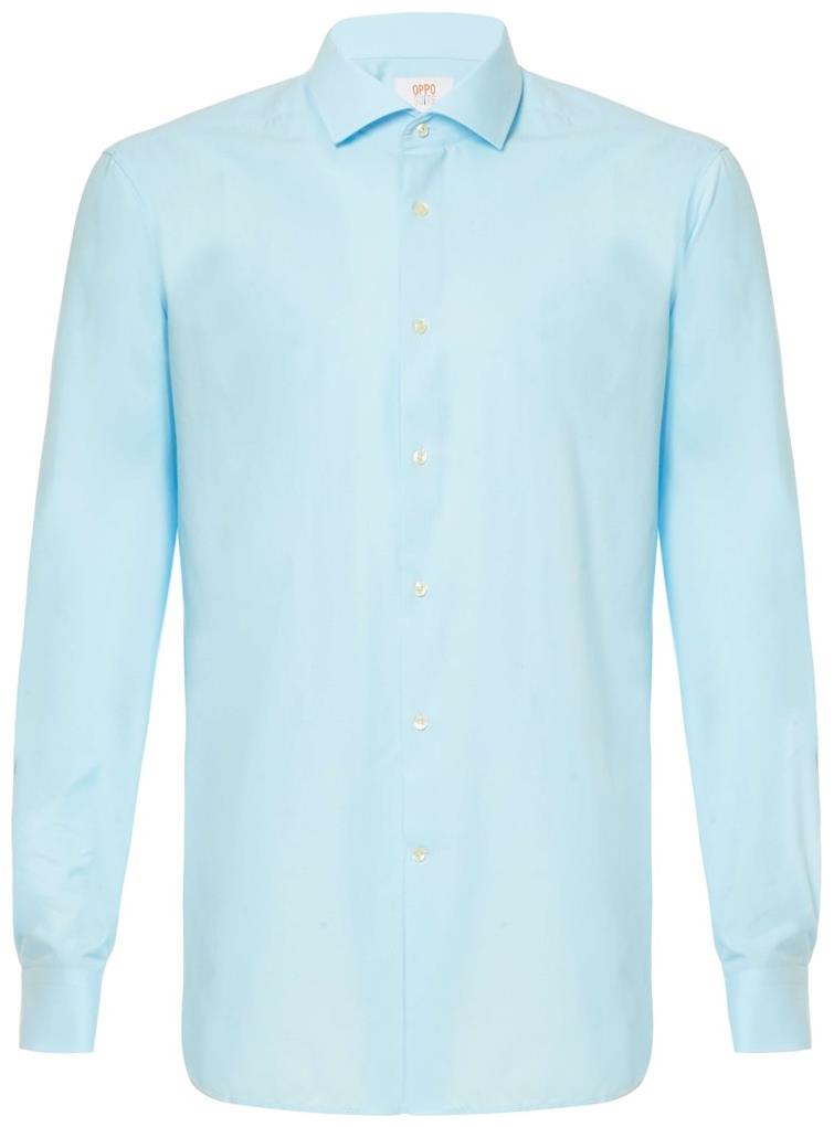 OppoSuits Men's Shirts SHIRT LS Cool Blue