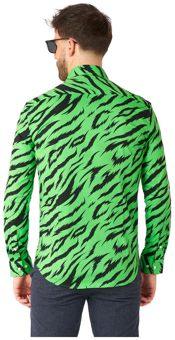 OppoSuits Men's Shirts SHIRT LS Wild Animal