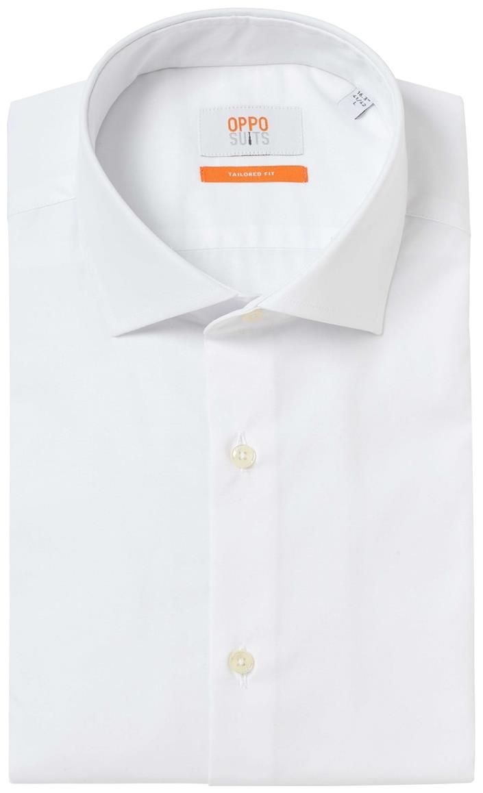 OppoSuits Men's Summer Shirts SHIRT Short Sleeve White Knight