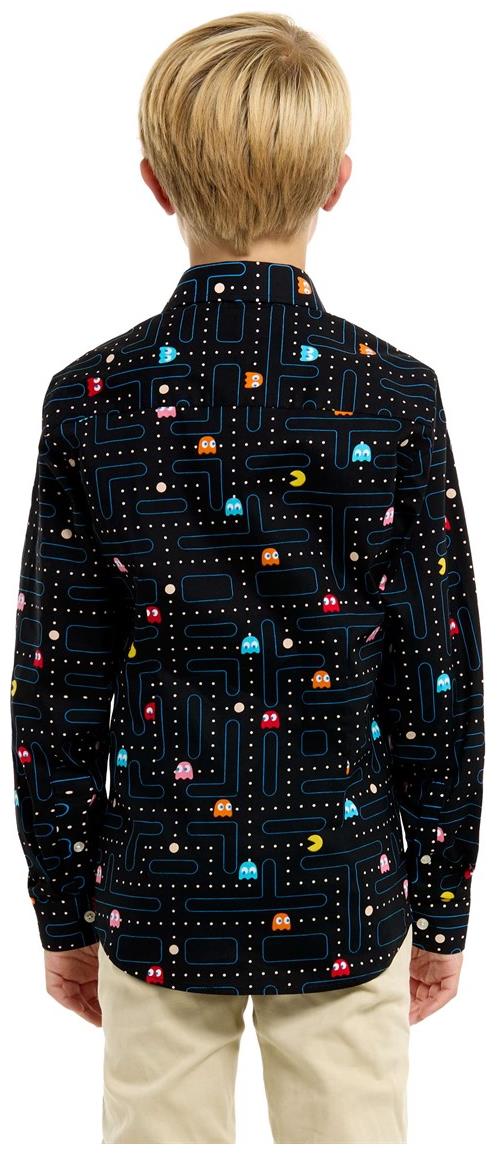 OppoSuits Teen Boys' Shirts SHIRT LS PAC-MAN Teen Boys