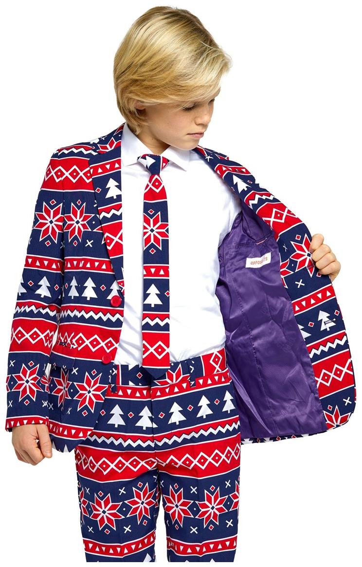 OppoSuits Teen Boys' Suits TEEN BOYS Nordic Noel