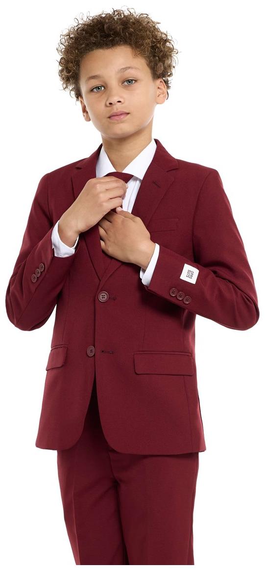 OppoSuits Teen Boys' Suits TEEN BOYS Blazing Burgundy