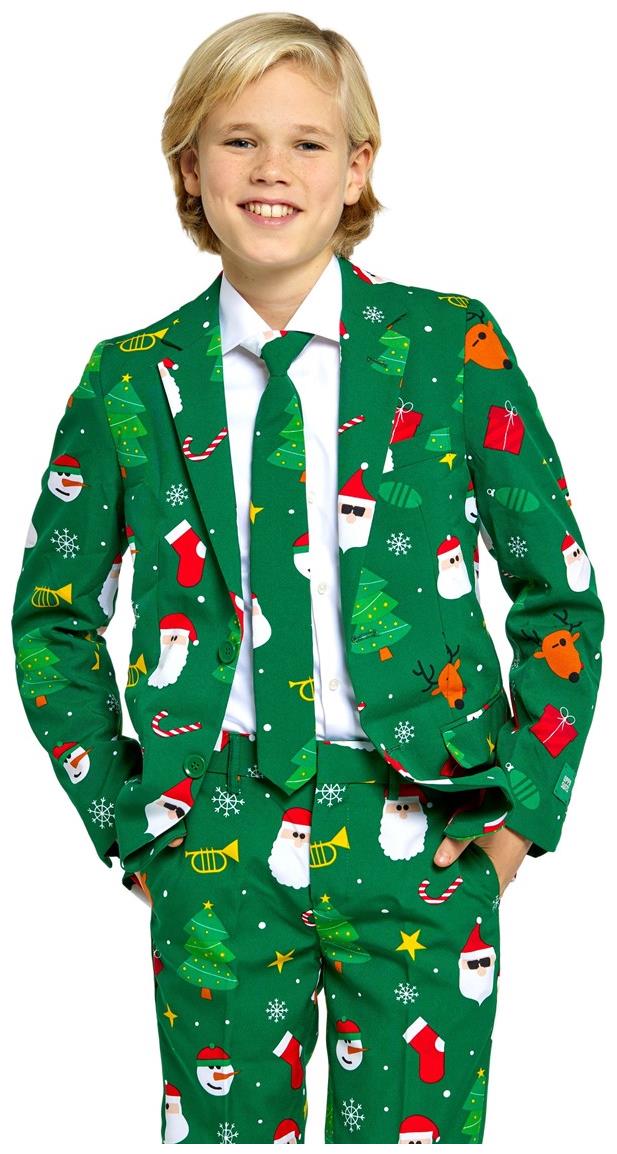 OppoSuits Teen Boys' Suits TEEN BOYS Festivity Green