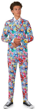 OppoSuits Teen Boys' Suits TEEN BOYS SpongeBobT Frenzy