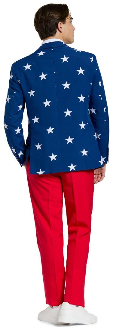 OppoSuits Men's Suits Stars and Stripes