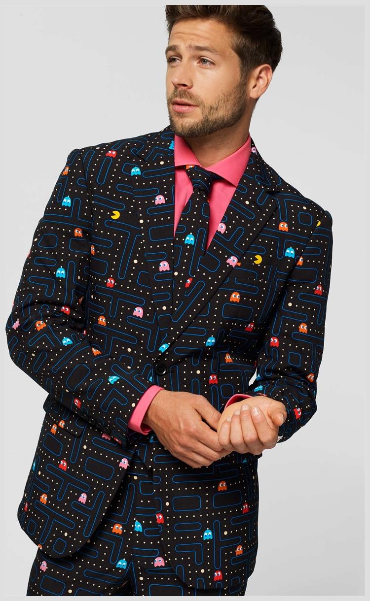 OppoSuits Men's Suits PAC-MAN