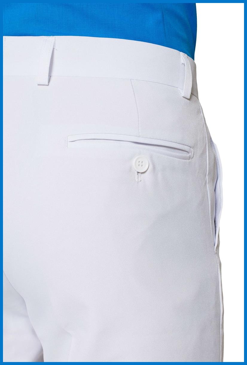 OppoSuits Men's Suits White Knight