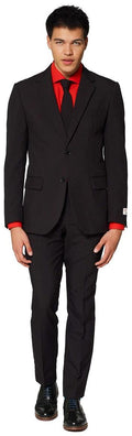 OppoSuits Men's Suits Black Knight