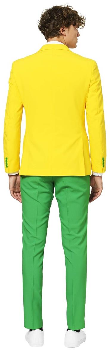 OppoSuits Men's Suits Green and Gold