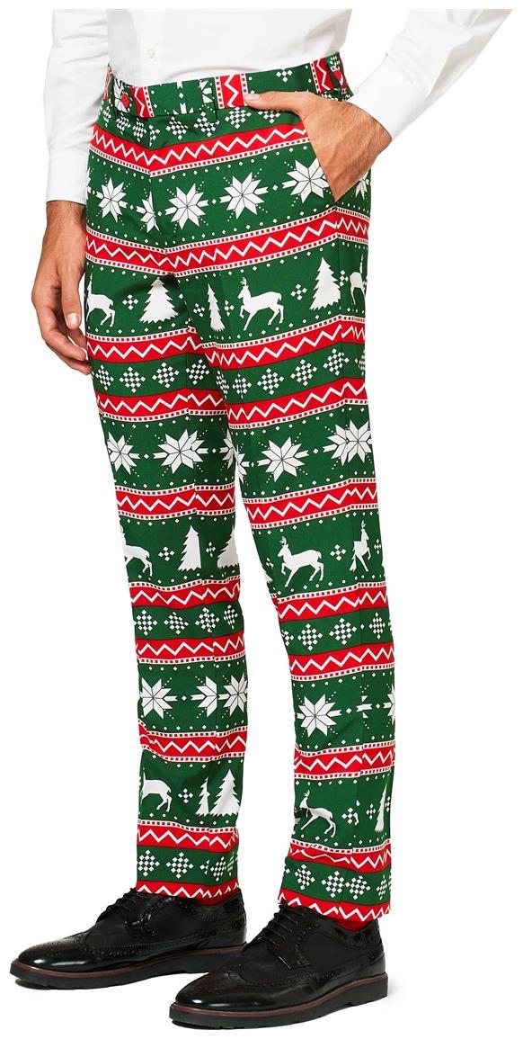 OppoSuits Men's Suits Festive Green