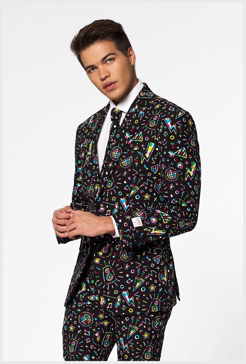 OppoSuits Men's Suits Disco Dude