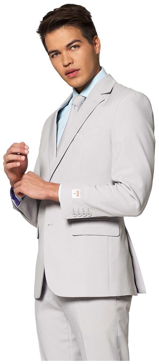 OppoSuits Men's Suits Groovy Grey