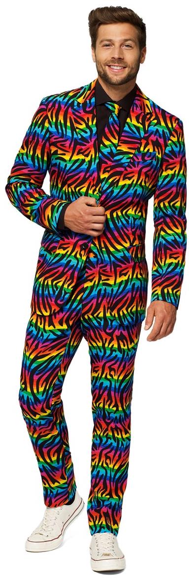 OppoSuits Men's Suits Wild Rainbow