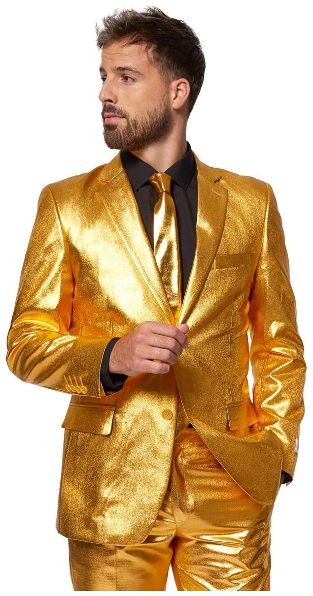 OppoSuits Men's Suits Groovy Gold