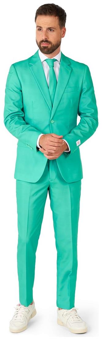 OppoSuits Men's Suits Trendy Turquoise