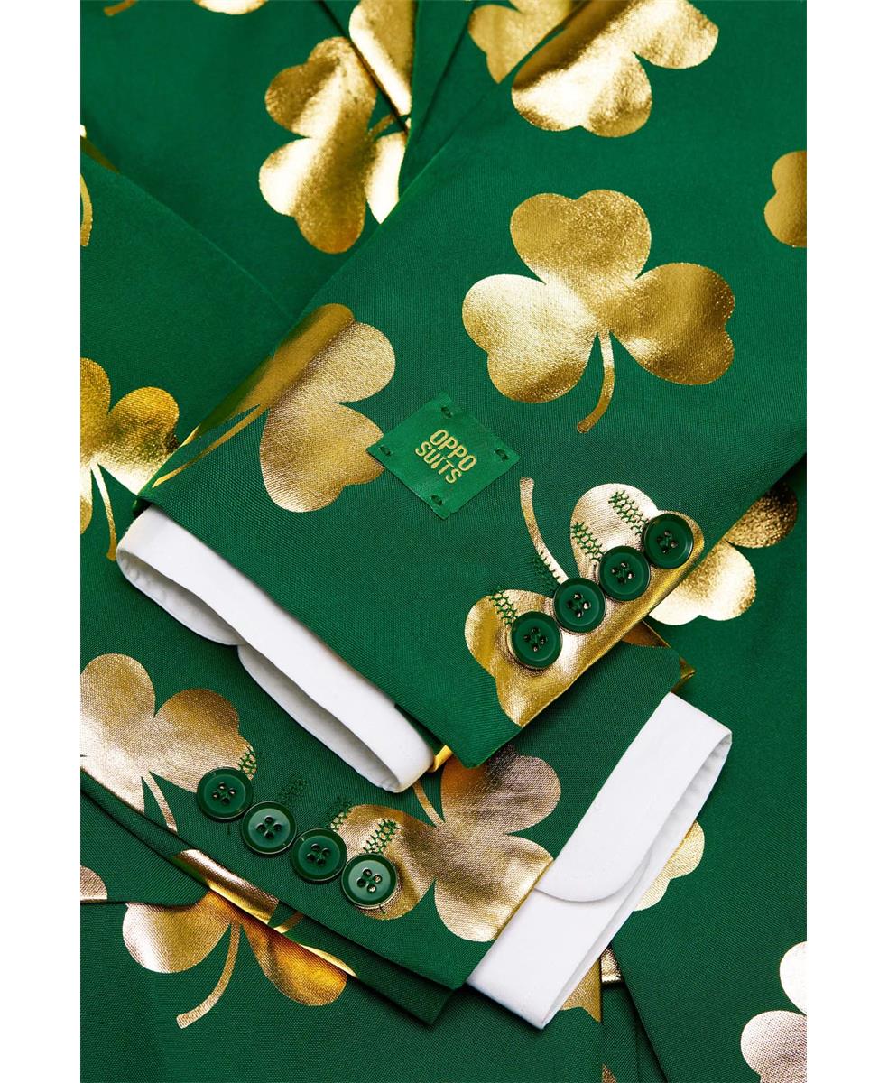 OppoSuits Men's Suits Mr. Clover Clover