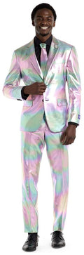 OppoSuits Men's Suits Proper Pearly