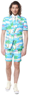 OppoSuits Men's Summer Suits SUMMER Flaminguy