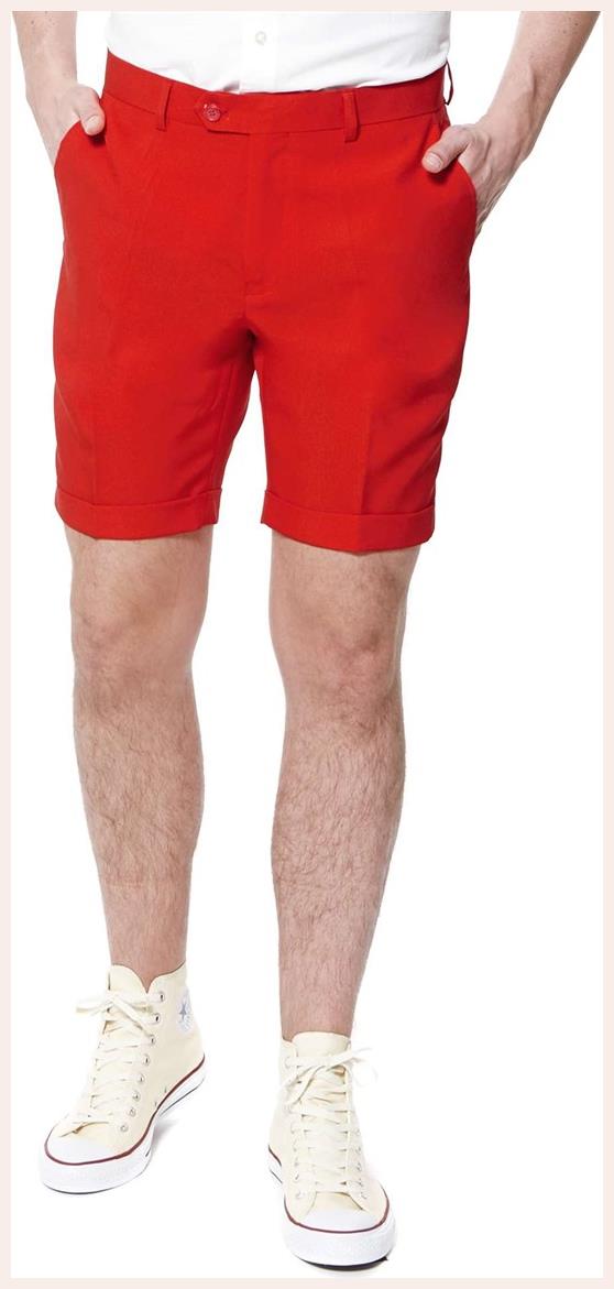 OppoSuits Men's Summer Suits SUMMER Red Devil