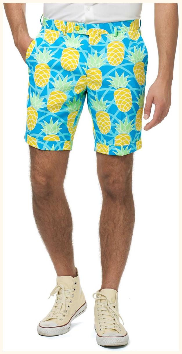 OppoSuits Men's Summer Suits SUMMER Shineapple