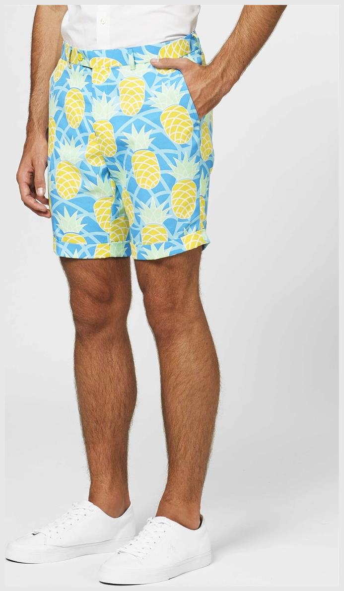 OppoSuits Men's Summer Suits SUMMER Shineapple