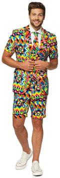 OppoSuits Men's Summer Suits SUMMER Abstractive