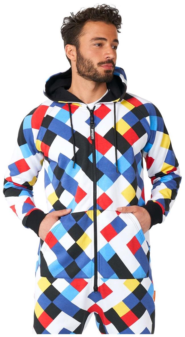 OppoSuits Men's Onesies CrissCrosser