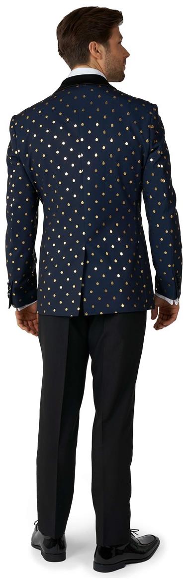 OppoSuits Men's Tuxedos Goldy Dots