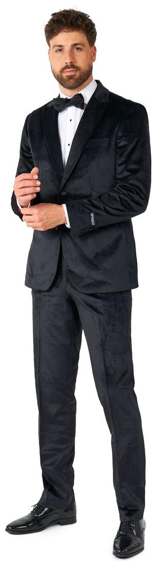 OppoSuits Men's Tuxedos Midnight Black Velvet