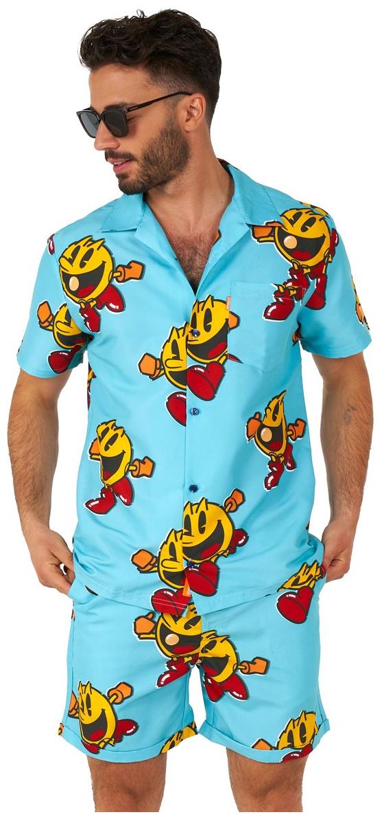 OppoSuits Men's Summer Sets Pac-Man Waka-Waka