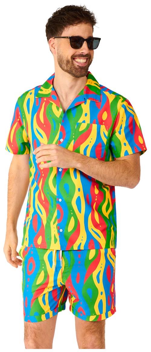 OppoSuits Men's Summer Sets Loopy Lines