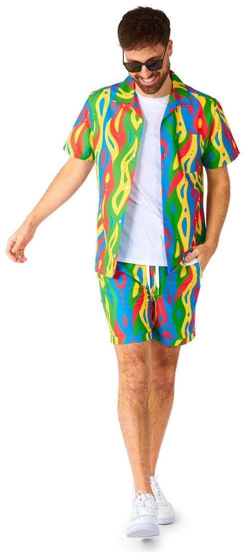 OppoSuits Men's Summer Sets Loopy Lines